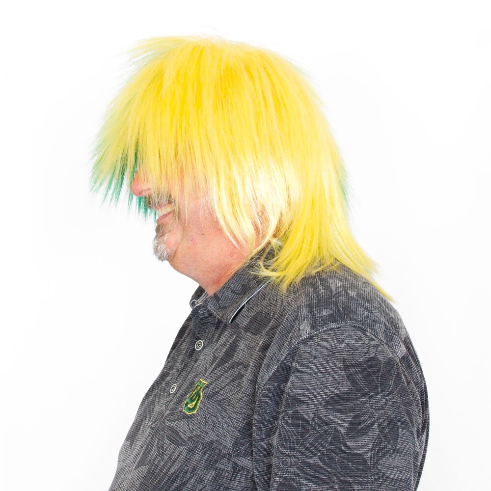 Ducks Spirit, Green, Hair Care, Polyester, Accessories, Women, HairUWear, Spikey Rocker, Wig, 951925